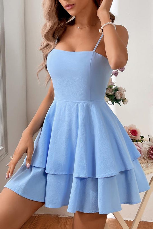Chic Butterfly Backless Dress