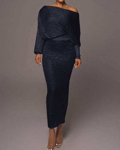 Chic Allure Knitted Ensemble