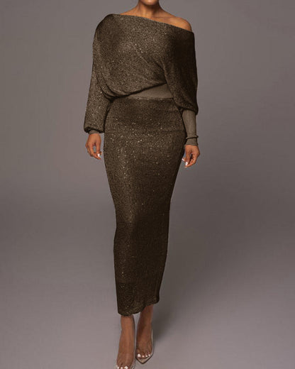 Chic Allure Knitted Ensemble